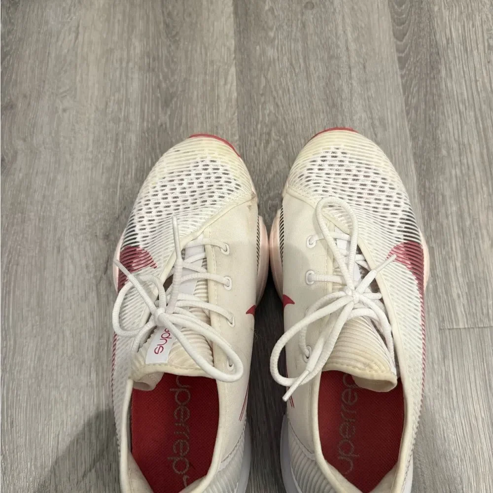 Nike Women's Air Zoom SuperRep Sneaker in pink
